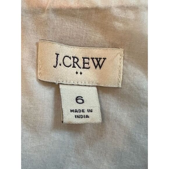 J Crew Tie Back Colorful Midi Sundress Size 6 - Picture 7 of 7